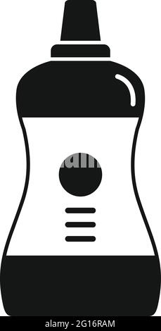 Softener bathroom icon, simple style Stock Vector