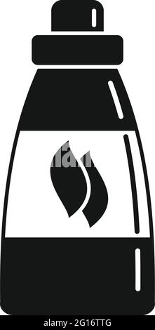 Softener laundry icon, simple style Stock Vector