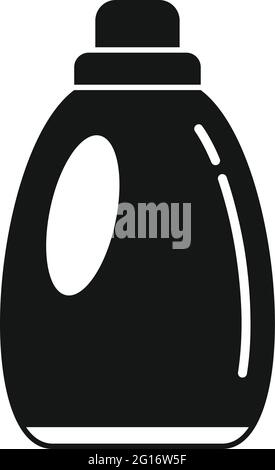 Softener fabric icon, simple style Stock Vector
