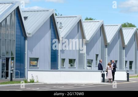 The Shell Store Rotherwas The new renovated Shell Store office complex part of the former WW1 era ...