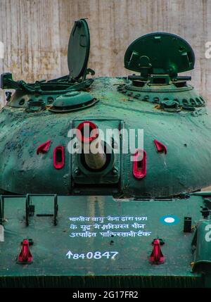 The Indian Air Force Museum, Palam, is the museum of the Indian Air Force, and is located at the Palam Air Force Station in Delhi, India. Stock Photo