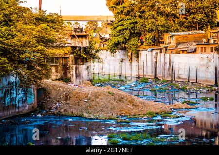 Goregaon is a suburb of Mumbai city, in the Mumbai Suburban district of India. Stock Photo