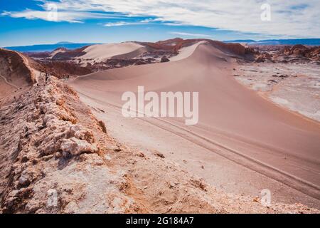 Valle de la Luna. San Pedro de Atacama, Antofagasta, Chile. Stock Photo