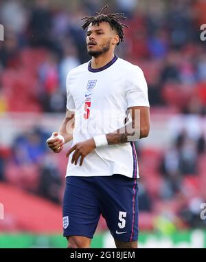 Middlesborough, United Kingdom. 02 June 2021. England’s Tyrone Mings. credit Anthony Devlin/Alamy Live News Stock Photo