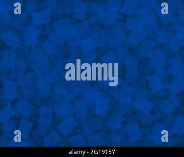 a blue color abstract square textured background Stock Photo