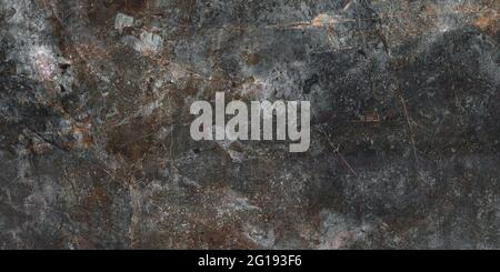 Black marble natural stone pattern for background. exotic abstract limestone marbel rustic matt  ceramic wall and floor tiles, Polished slice mineral Stock Photo