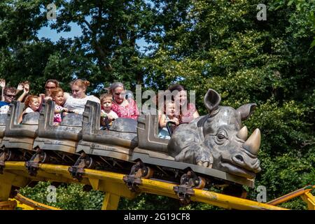 West Midlands Safari Park Theme Park Birmingham England UK Stock