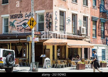 293 E 10th Street Stock Photo