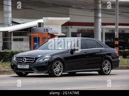 Chiangmai Thailand June 2 2021 luxury car Mercedes Benz E250
