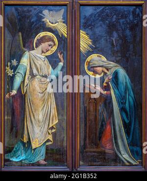 Announcement by the Archangel Gabriel to the Blessed Virgin Mary that