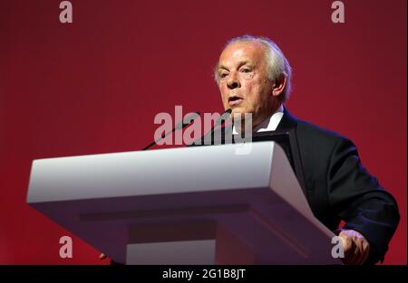 File photo dated 22-04-2018 of Gordon Taylor. Issue date: Sunday June 6, 2021. Stock Photo