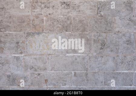 Texture of an old stone wall in brown tones. Architecture backgrounds Stock Photo