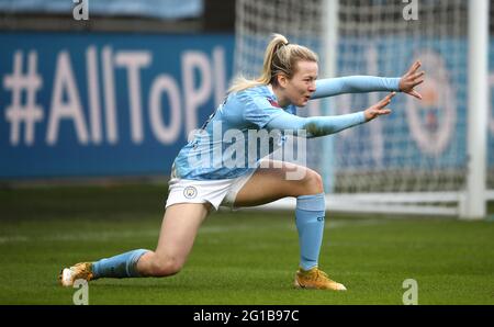 File photo dated 17-01-2021 of Manchester City's Lauren Hemp. Issue date: Sunday June 6, 2021. Stock Photo