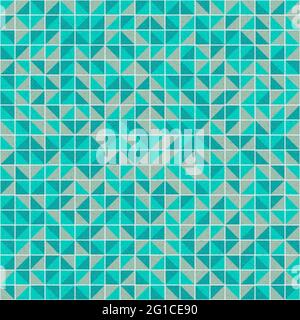 Abstract Geometrical generative computational art illustration Stock Vector