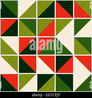 Abstract Geometrical generative computational art illustration Stock Vector
