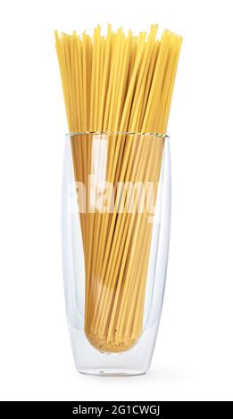 Spaghetti in vase Stock Photo