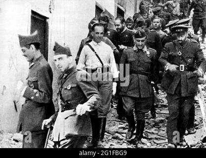 geography / travel, Spain, Spanish Civil War 1936 - 1939, Toledo, siege of the Alcazar, ADDITIONAL-RIGHTS-CLEARANCE-INFO-NOT-AVAILABLE Stock Photo