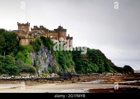 Culzean Castle, Castle, Manor House, David Kennedy 10th Earl of Cassillis, Cliffs of Ayrshire, Firth of Clyde, National Trust for Scotland, Maybole Stock Photo