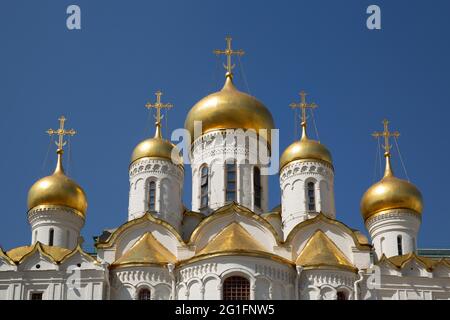 Annunciation Cathedral, Kremlin, Moscow, Russia Stock Photo