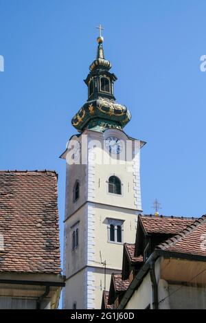 St Mary's Church, Crkva Sv Marija, Gornji Grad, Zagreb, Croatia Stock ...