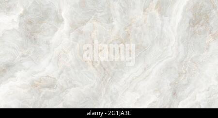 The tile of abstract white onyx background  with wavy pattern. 2D illustration. Natural beauty Stock Photo