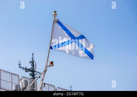 RUSSIAN NAVY ENSIGNS 1700-1917