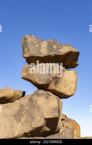 Namibia, Karas region, Keetmanshoop, Gariganus farm, Giant Playground, dolerite boulders Stock Photo