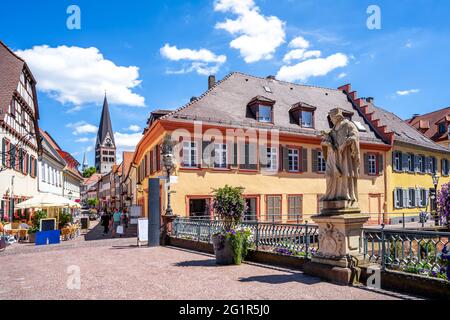 Historical city Ettlingen, Baden-Württemberg, Germany Stock Photo