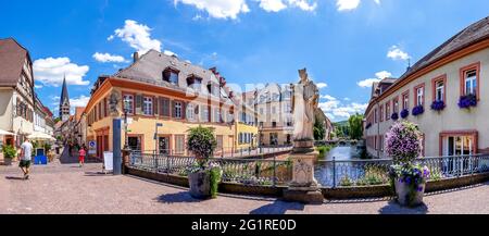 Historical city Ettlingen, Baden-Württemberg, Germany Stock Photo