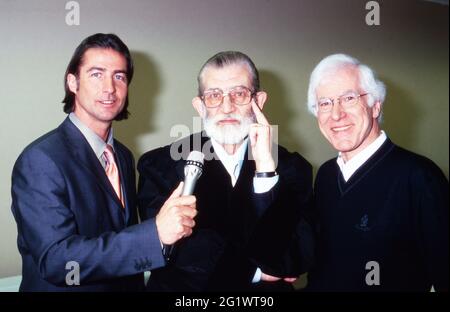 Streit um Drei, Gerichtsserie, Deutschland 1999, Mitwirkende: Ekkehard Brandhoff, Eugen Menken, Wolfgang Büser Stock Photo