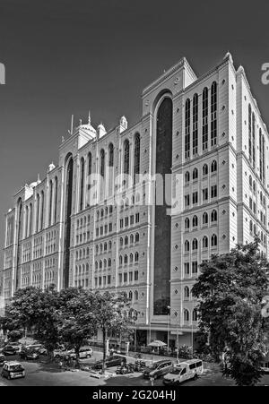 heritage architecture-Saifee Hospital-Maharshi Karve Rd, Charni Road Mumbai Maharashtra INDIA Stock Photo