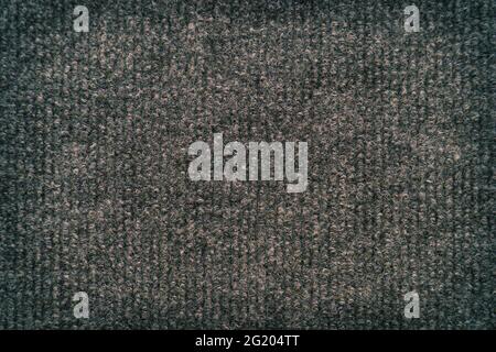 Gray synthetic wool carpet for background and design Stock Photo