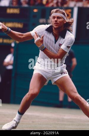 Swedish tennis player Bjorn Borg, 1993 Stock Photo - Alamy