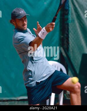 French tennis player Nicolas Coutelot, 2000s Stock Photo