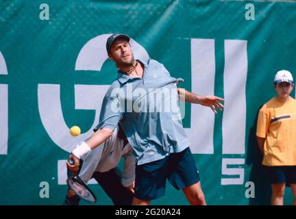 French tennis player Nicolas Coutelot, 2000s Stock Photo