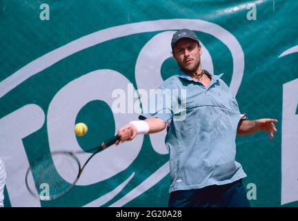 French tennis player Nicolas Coutelot, 2000s Stock Photo