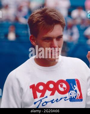 Venezuelan tennis player Nicolas Pereira, 1990s Stock Photo