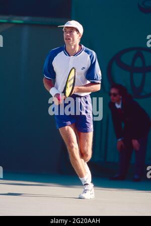 Russian tennis player Andrei Olhovskiy, 1990s Stock Photo Alamy