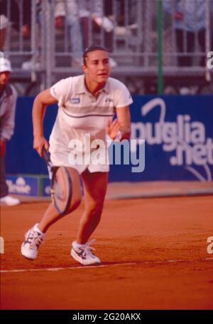 Italian tennis player Giulia Casoni, 2000s Stock Photo