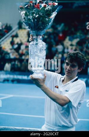 Russian tennis player Andrei Cherkasov, 1990s Stock Photo