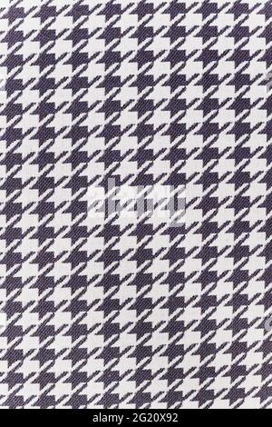 Black and white pattern nylon fabric for background Stock Photo