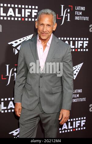 Hollywood, CA. 2nd June, 2021. Angelo Pagan at arrivals for 7th & UNION World Premiere at the Los Angeles Latino International Film Festival (LALIFF) Opening Night, TCL Chinese Theatre, Hollywood, CA June 2, 2021. Credit: Priscilla Grant/Everett Collection/Alamy Live News Stock Photo