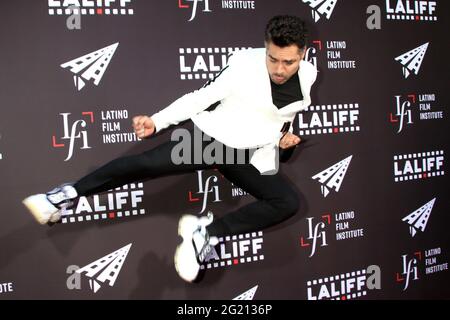 Hollywood, CA. 2nd June, 2021. Omar Chaparro at arrivals for 7th & UNION World Premiere at the Los Angeles Latino International Film Festival (LALIFF) Opening Night, TCL Chinese Theatre, Hollywood, CA June 2, 2021. Credit: Priscilla Grant/Everett Collection/Alamy Live News Stock Photo