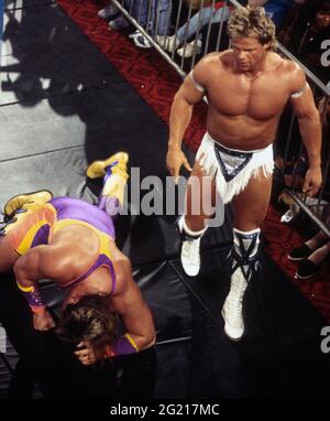 Lex Luger Crush    1990                                         Photo By John Barrett/PHOTOlink Stock Photo