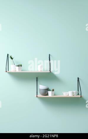 https://l450v.alamy.com/450v/2g21np8/modern-shelves-on-kitchen-wall-2g21np8.jpg