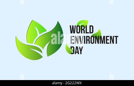 World Environment Day Vector Illustration. Environment Day Template for background, Banner, Poster, Card Awareness Campaign. Stock Vector