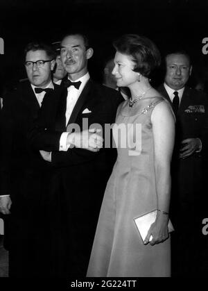 Josephine-Charlotte, 11.10.1927 - 10.1.2005, Princess of Belgium, Grand Duchess of Luxembourg, ADDITIONAL-RIGHTS-CLEARANCE-INFO-NOT-AVAILABLE Stock Photo