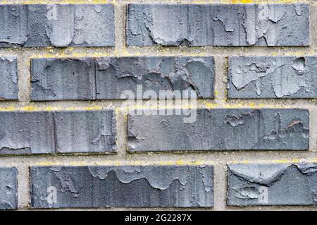 Dirty grey wall stone pattern background Stock Photo