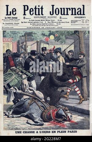 press / media, magazines, 'Le Petit Journal', 17 volume, number 819, illustrated supplement, title, ADDITIONAL-RIGHTS-CLEARANCE-INFO-NOT-AVAILABLE Stock Photo
