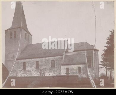 Church in Kessenich, Belgium; Kessenich, Belgium - 1/4 hour from Thorn. Church demolished in April 1898. Stock Photo